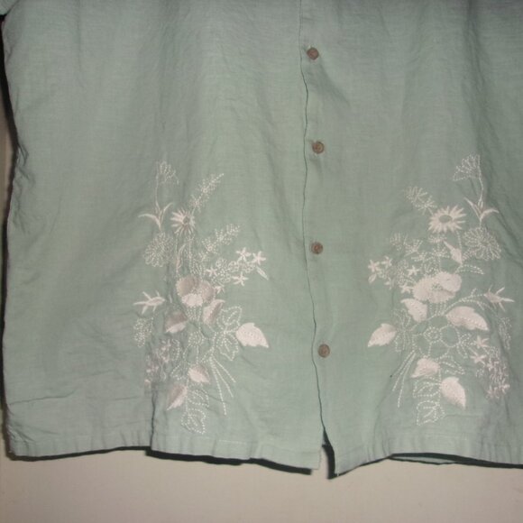 Threadbare Men's 2XL Short Sleeve Button Down Shirt - Picture 2 of 7